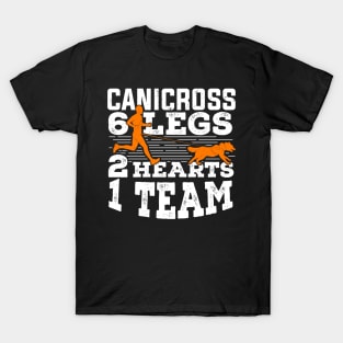 Canicrossing Canicross Canicrosser Gift T-Shirt